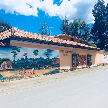 Hosteria Campestre San Fermin Ráquira Kültér fotó